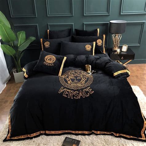 versace comforter sets king|Versace comforters on sale.